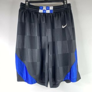 Nike Team Mens Size Medium Black Blue University Of Kentucky Basketball Shorts