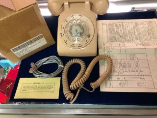 Vintage Western Electric - Bell Rotary Dial Telephone All Box And All