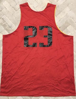 VINTAGE Authentic NIKE LeBron James Numbered FAIRFAX HIGH Game Jersey Sz XXL,  2” 2