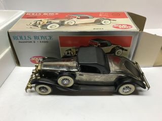 Vintage 1931 Classic Rolls Royce Car Solid State Am Car And Box.