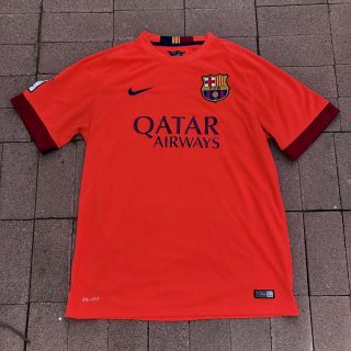Nike Fc Barcelona Away Jersey 2014 - 2015 Soccer Football 610595 - 673 Men’s Large