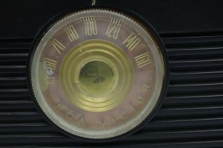 Vintage RCA Victor Little Master IIIA Art Deco Radio Model No 8780 2
