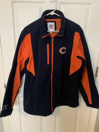 Chicago Bears Soft Shell Men’s Jacket Coat Sz L Large