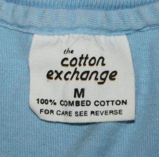 vtg 80s MADE in USA North Carolina UNC Chapel Hill T - Shirt Medium Single Stitch 2