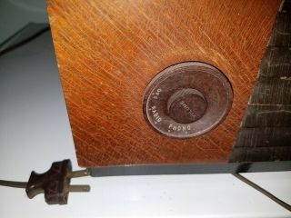 Vintage RCA Victor 65U Victrola Phonograph AM Tube Radio Parts or Restoration 3