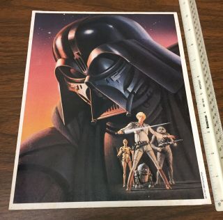 Star Wars Mcquarrie Concept Art - Battlestar Galactica Poster - Vintage