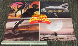 Star Wars McQuarrie Concept Art - Battlestar Galactica Poster - Vintage 2