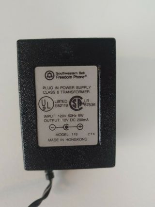 Southwestern Bell Freedom Phone FF - 1700 Power Supply Charger Only 3