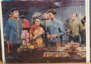 Star Trek Tos Journey To Babel Poster 1976 Vintage