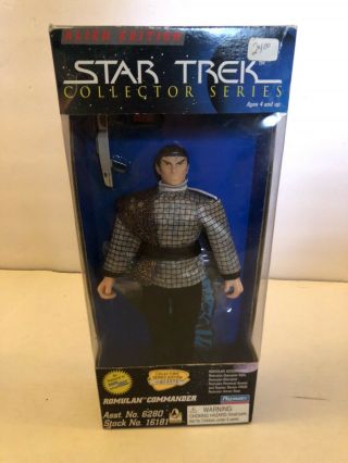 Star Trek Federation Edition Romulan Commander Figure Collectors Series 1990’s