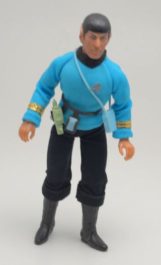 Vintage 1974 Mego Mr.  Spock Action Figure Star Trek