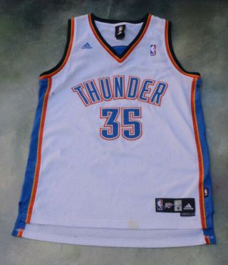 Adidas Nba Oklahoma City Thunder Kevin Durant 35 Jersey Size M.