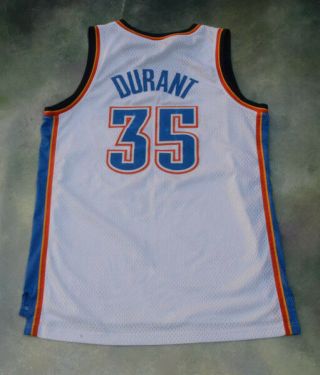 Adidas NBA Oklahoma City Thunder Kevin Durant 35 Jersey Size M. 2
