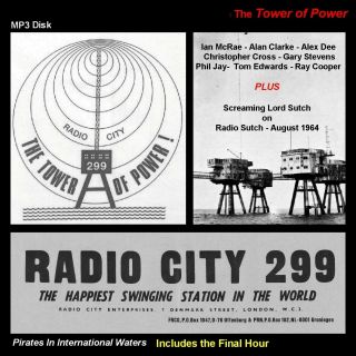 Pirate Radio City (shivering Sands Forts) Volume One Listen In Your Car