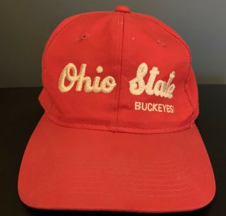 Ohio State Buckeyes 90s The Game Snapback Hat Script Writing