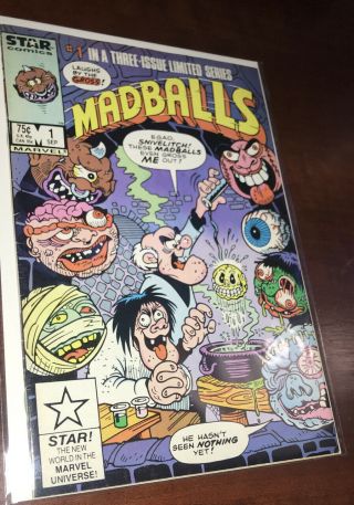 Madballs 1 (- 9.  2) Marvel/star Comics