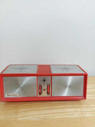Vintage Valiant Micro - Pet 7 Transistor Radio,  Model Tr - 7000