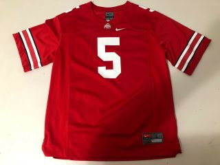 Red Nike Ohio State Buckeyes Football Jersey Youth Boys L Large