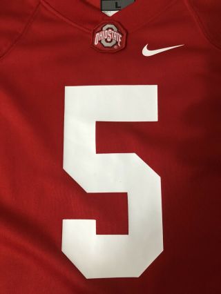 Red Nike Ohio State Buckeyes Football Jersey Youth Boys L Large 3