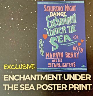 Loot Sci - Fi Exclusive Back To The Future Enchantment Under The Sea Poster Print
