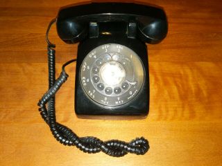 Vintage Black At&t Western Electric Bell System Classic Rotary Phone