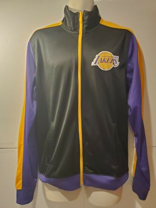 Nba U Los Angeles Lakers Zip - Up Track Jacket Women 