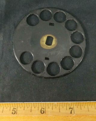 Vintage Western Electric 5h Dial Heavy Finger Wheel For 302 Telephone
