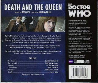 Doctor Who: Death and the Queen (Audio CD) FACTORY 2