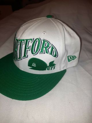 Vintage Hockey NHL Hartford Whalers Era Fitted 7 - 3/4 Hat Cap Retro Logo 2