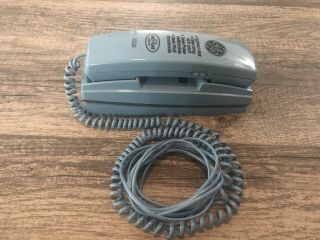 Vintage Blue Ge 2 - 9110blg Corded Desk Wall Touch Pulse Tone Switchable Phone