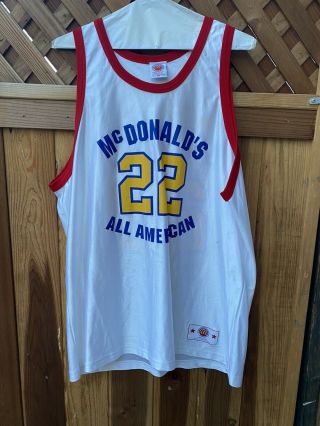 2002 Mcdonalds All American Carmelo Anthony Authentic Jersey - Adult Xxl