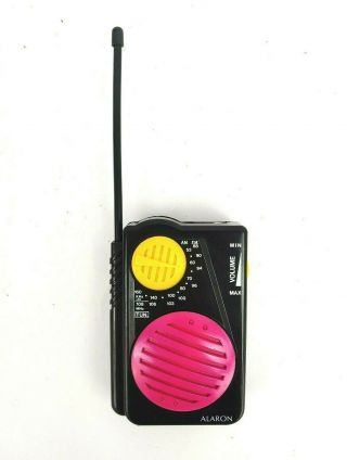 Personal Am/fm Pocket Radio Vintage Kool Shades Koolshades Model Ks - 126