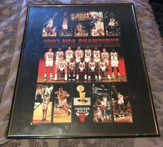 Chicago Bulls 1997 Nba Champions Poster - Michael Jordan,  Scottie Pippen,  Kerr,