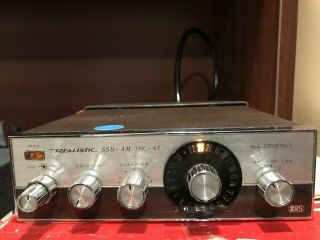 Realistic Trc - 47 Ssb,  Am Cb Radio No Mic Vintage - Or Not