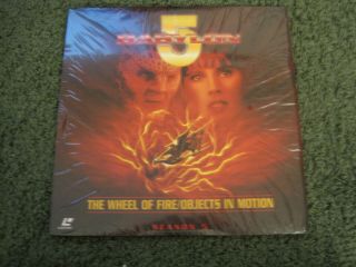 Babylon 5 Laserdisc 5.  11: Wheel Of Fire/objects In Motion Not Dvd /blu - Ray