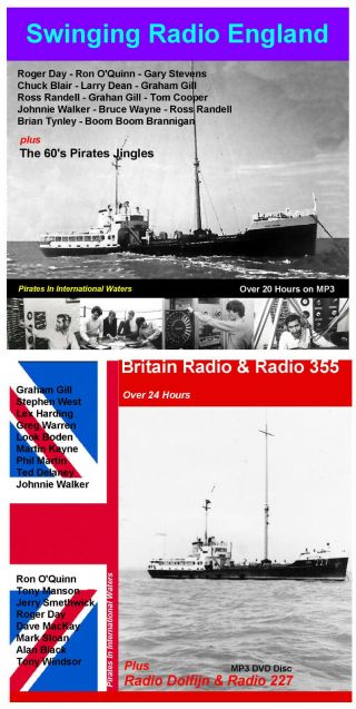 Pirate Radio Britain Radio,  355 Radio England