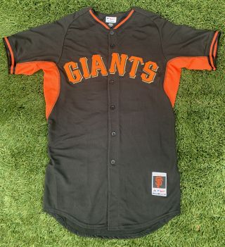 San Francisco Giants Majestic Authentic Cool Base Crawford Jersey Size 40 M Usa