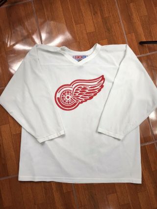 Vintage Chris Osgood Center Ice 30 Detroit Red Wings Ccm Jersey Shirt Nhl Large