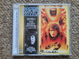 Dr Who Cd The Silent Scream Signed By John Leeson Not Dedicated