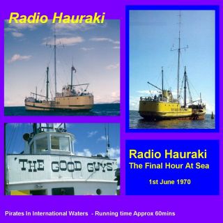 Pirate Radio Hauraki (zealand) Final Hour At Sea (01.  06.  70)