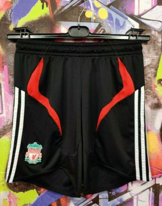 Liverpool Fc The Reds Football Soccer Training Shorts Adidas 2007 Mens Size S