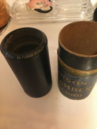 Edison Blue Amberol Cylinder Record 1804 