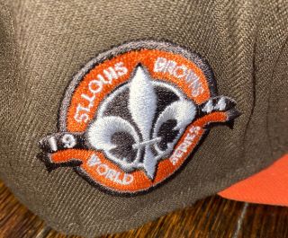 ST Louis Browns 1944 World Seris Fitted Cap (Grey Bottom) Size 7 3/8 2