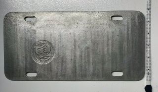 University of Georgia Bulldogs Pewter License Plate / Car Tag 2