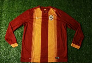 Galatasaray Turkey 2014/2015 Football Soccer L/s Shirt Jersey Home Nike