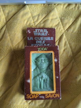 Vintage Yoda Soap - Canadian Packaging 1982 Star Wars