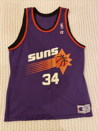 Nba Authentic Charles Barkley Phoenix Suns Jersey Size 44