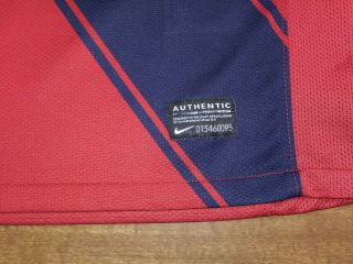 Nike Dri Fit Team USA National Soccer Jersey Mens Size XL Red/Blue 3