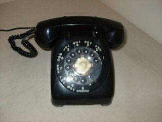 Vintage Rotary Dial Desktop Telephone Monophone Automatic Electric