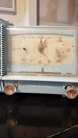 Vintage General Electric Bakelite Am Tube Radio